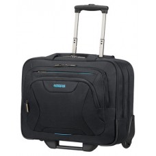 MALETÍN CON RUEDAS PARA PORTÁTIL DE 15,6" COMPARTIMENTO PARA ROPA 230X440X380 MM NEGRO AMERICAN TOURISTER SA33G006 NE